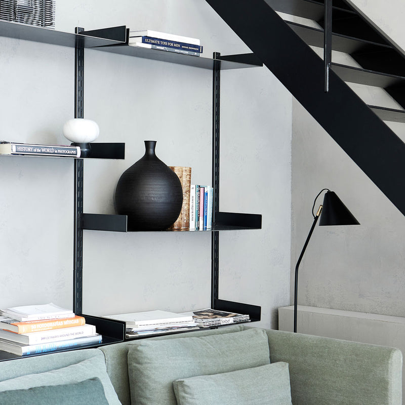 Vägghyllekombination, Fari, Svart | 208580343 | Svetrend