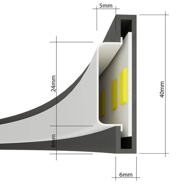 Ljuskrona RIO 110 Vit 3000K | TH.104 | Svetrend