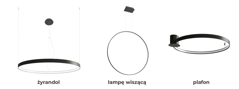 Taklampa RIO 55 Svart 3000K | TH.126 | Svetrend