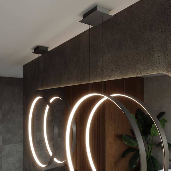 Taklampa RIO 110 Svart 3000K | TH.134 | Svetrend