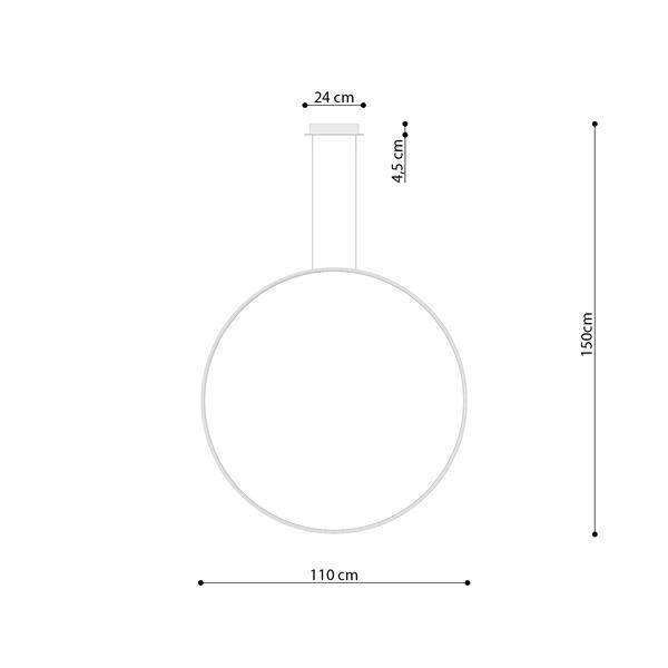 Taklampa RIO 110 Vit 4000K | TH.135 | Svetrend