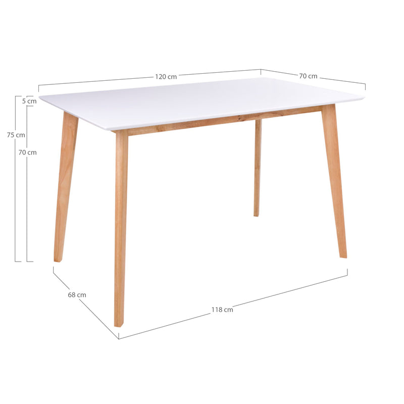 Vojens Matbord - Vit | 2201030 | Svetrend