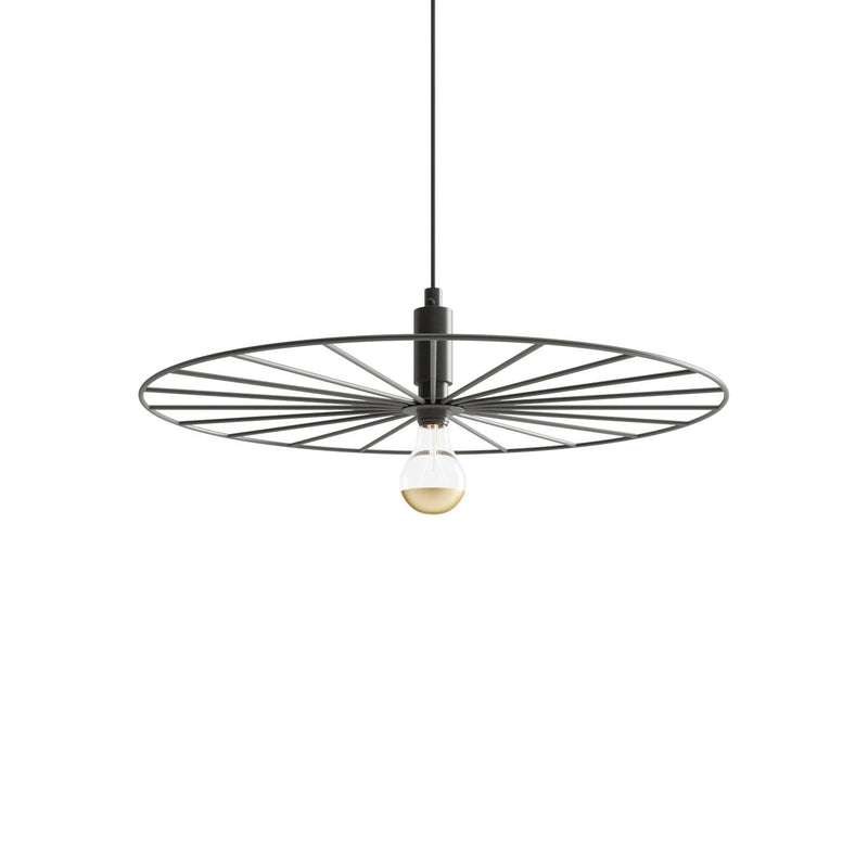 Taklampa SIRKEL 60 Svart | TH.146 | Svetrend