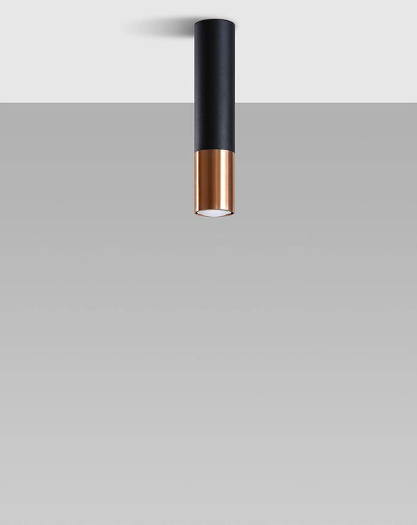 Taklampa LOOPEZ Svart/copper | SL.0945 | Svetrend