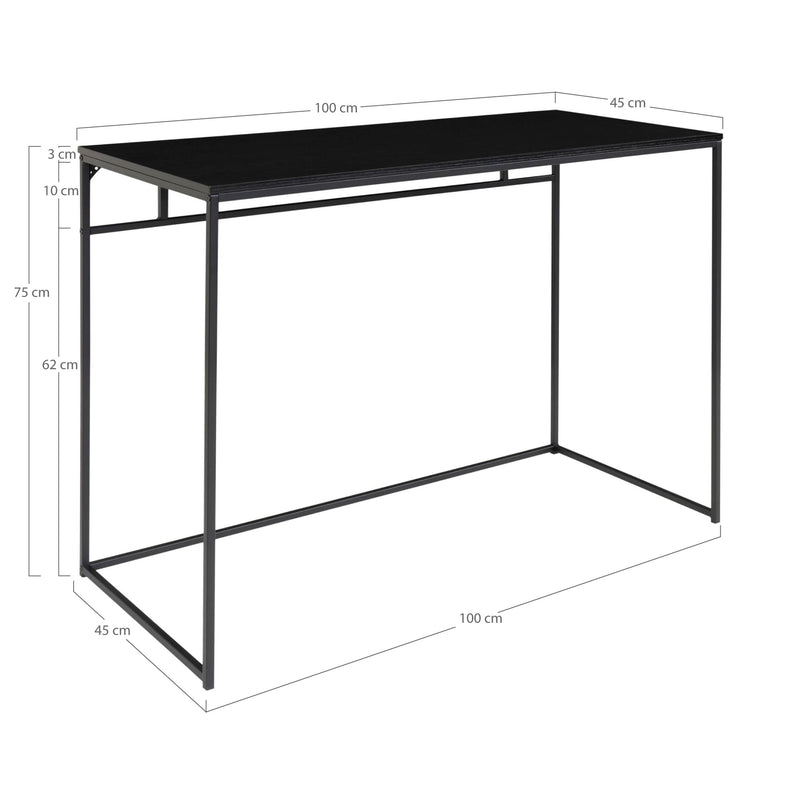 Vita skrivbord - Svart | 2402050 | Svetrend