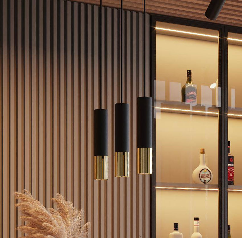 Vägglampa LOOPEZ Svart/golden | SL.0950 | Svetrend