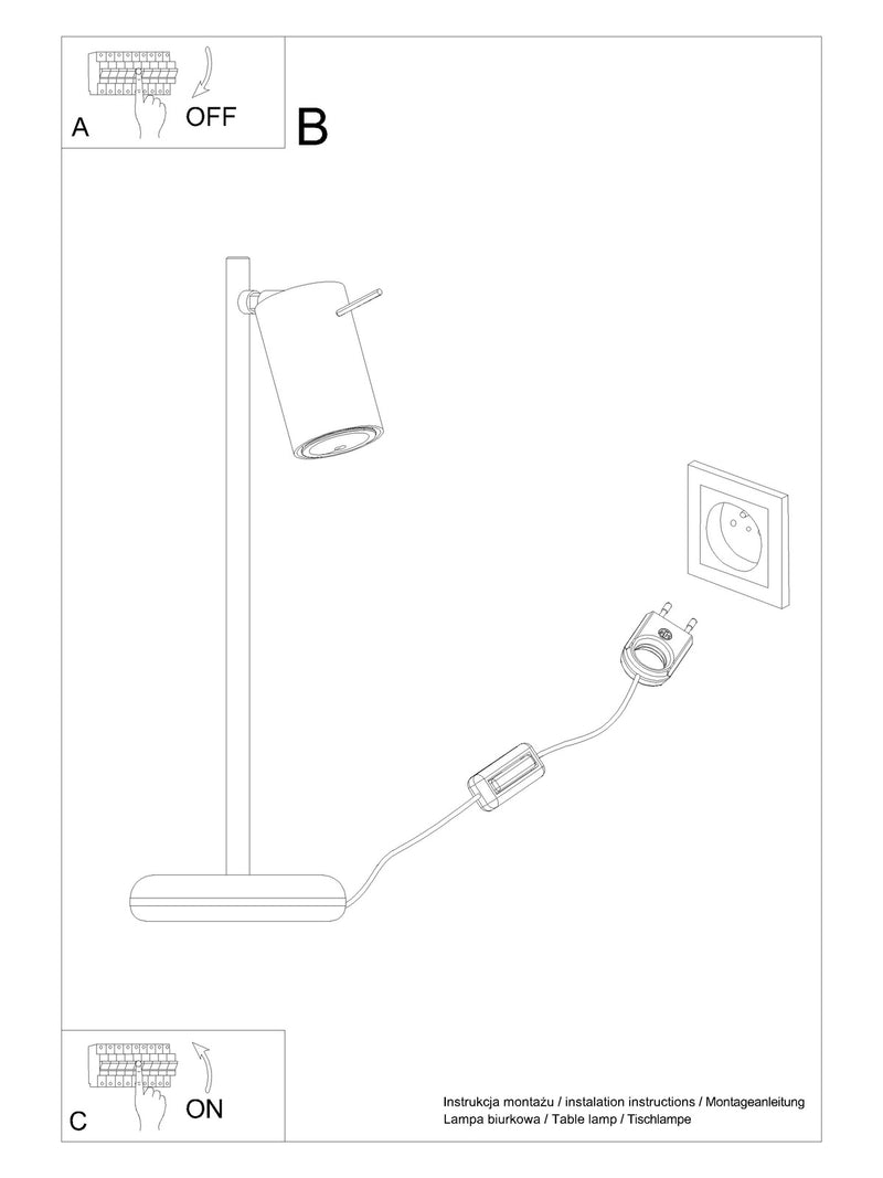 Table lamp RING Vit | SL.1090 | Svetrend
