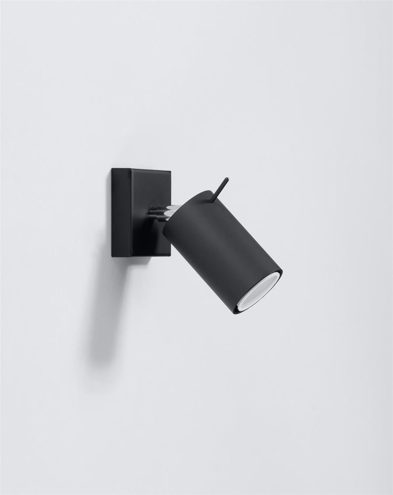 Vägglampa RING Svart a switch | SL.1049 | Svetrend