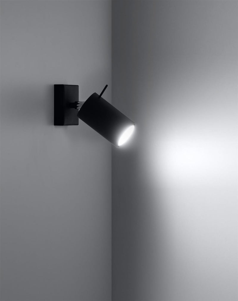 Vägglampa RING Svart a switch | SL.1049 | Svetrend