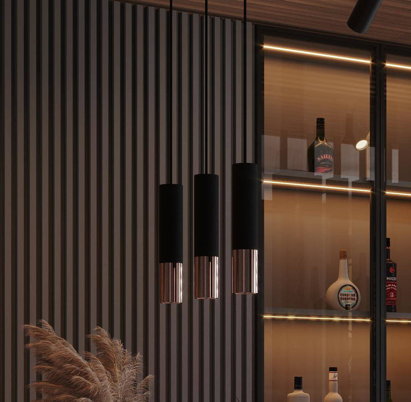 Taklampa LOOPEZ 2 Svart/copper | SL.0947 | Svetrend