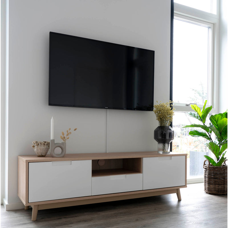 Köpenhamns TV-bänk - Vit | 2501002 | Svetrend