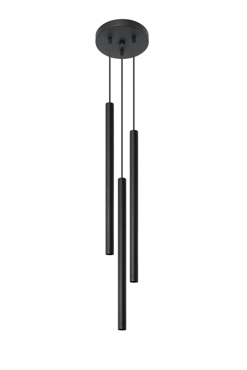 Taklampa PASTELO 3P Svart | SL.0471 | Svetrend