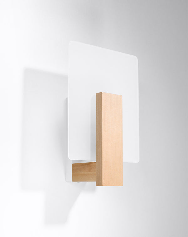 Vägglampa LAPPO natural wood | SL.1094 | Svetrend