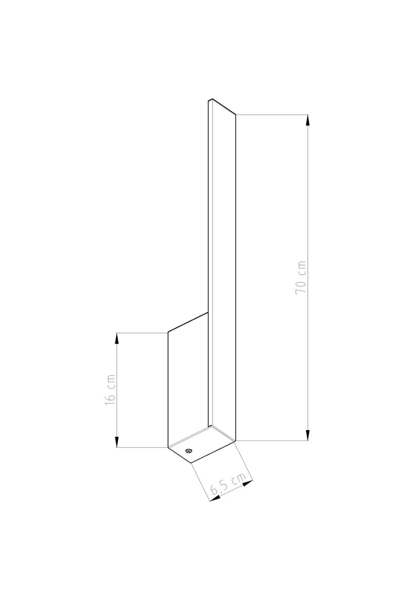 Vägglampa LAHTI M Vit 3000K | TH.188 | Svetrend