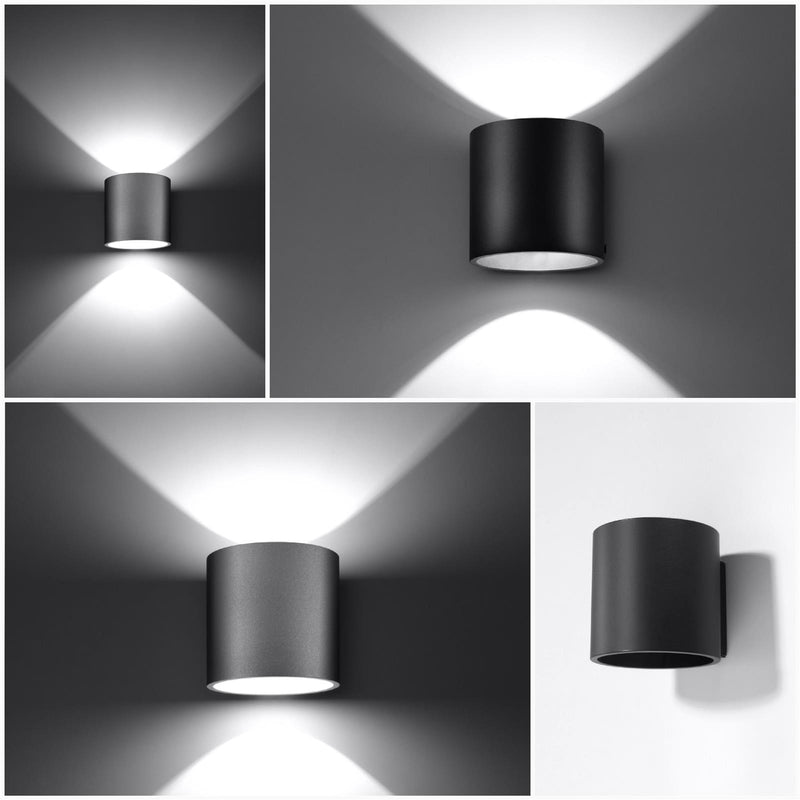 Vägglampa ORBIS 1 Svart | SL.0048 | Svetrend