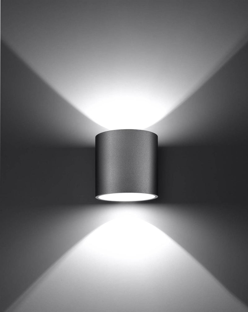 Vägglampa ORBIS 1 grey | SL.0049 | Svetrend