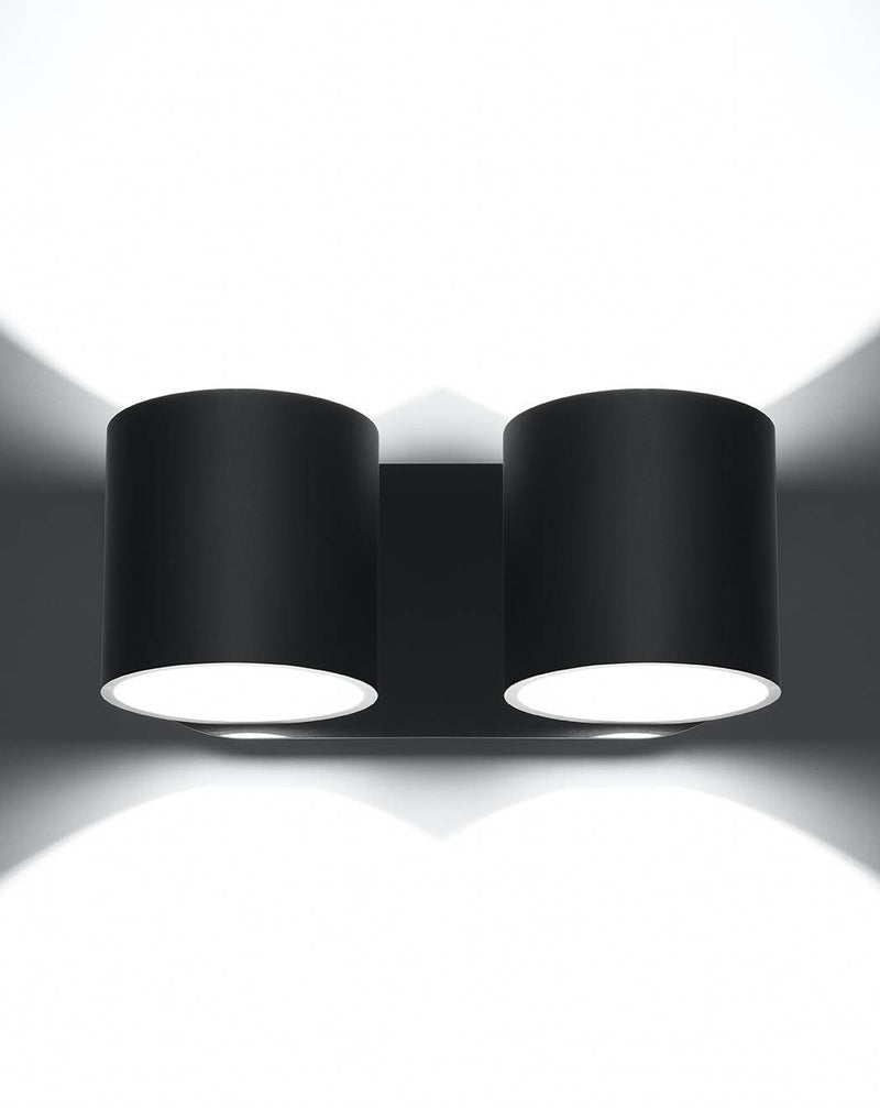 Vägglampa ORBIS 2 Svart | SL.0660 | Svetrend