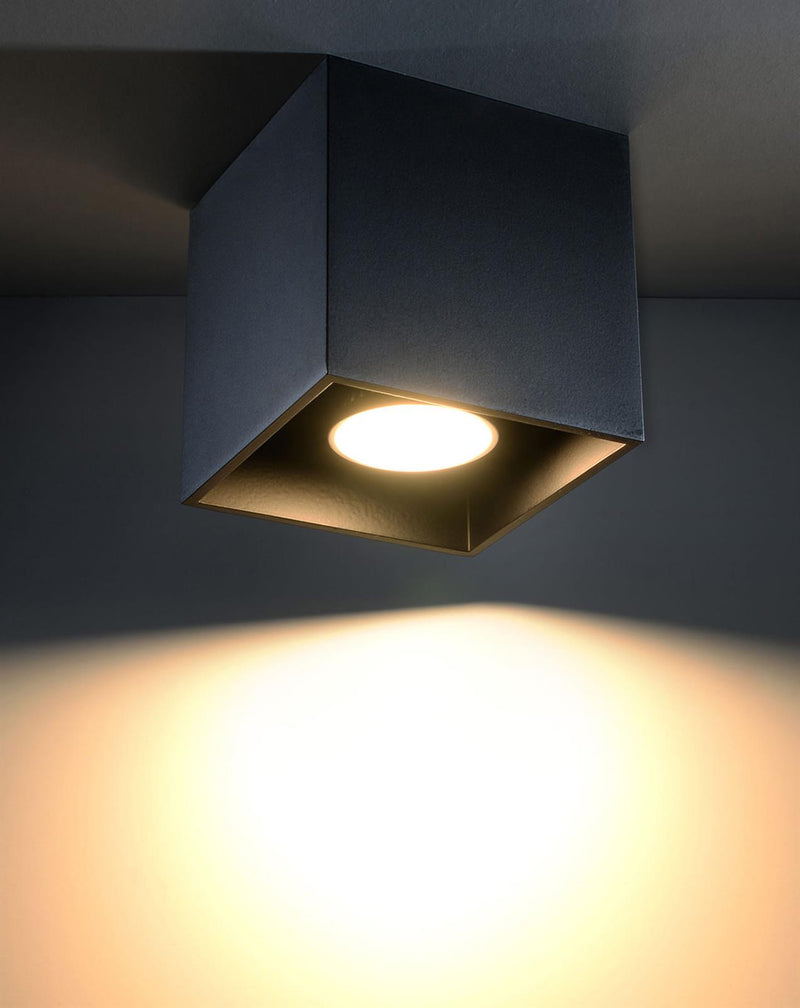 Taklampa QUAD 1 Svart | SL.0060 | Svetrend