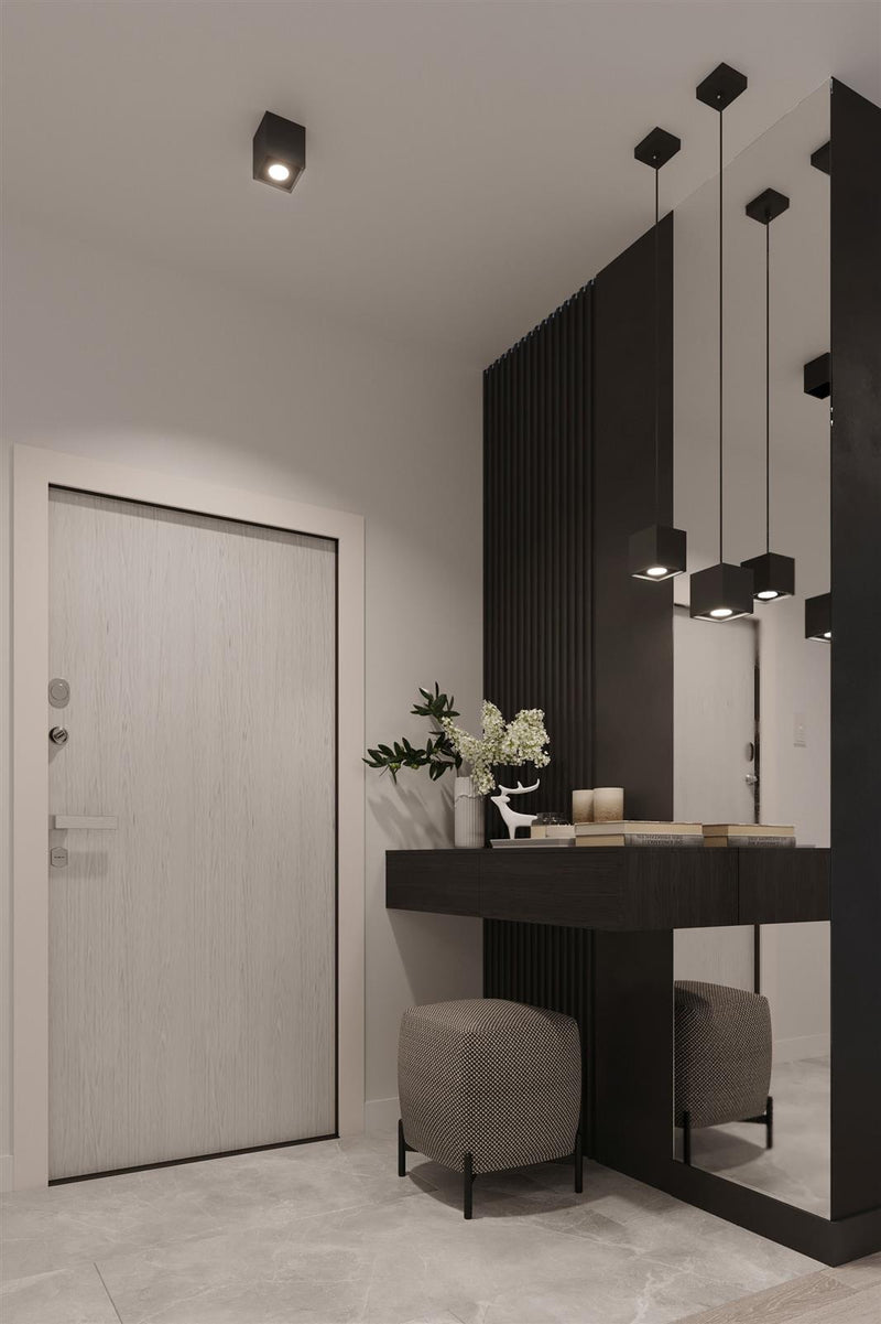 Taklampa QUAD 1 Svart | SL.0060 | Svetrend