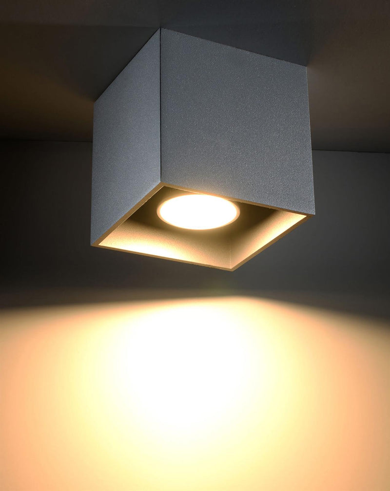 Taklampa QUAD 1 grey | SL.0061 | Svetrend