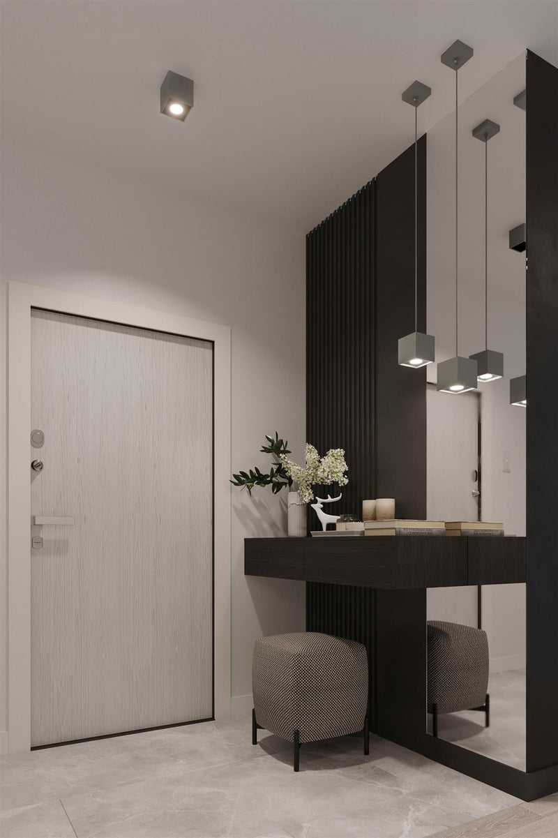 Taklampa QUAD 1 grey | SL.0061 | Svetrend