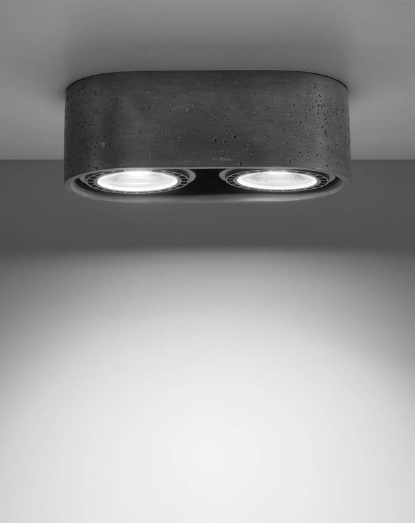 Taklampa BASIC 2 concrete | SL.0882 | Svetrend