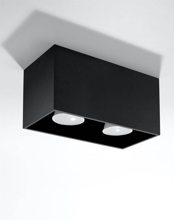 Taklampa QUAD Svart | SL.0381 | Svetrend