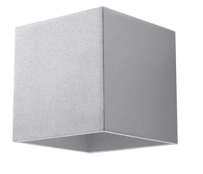 Vägglampa QUAD 1 grey | SL.0058 | Svetrend