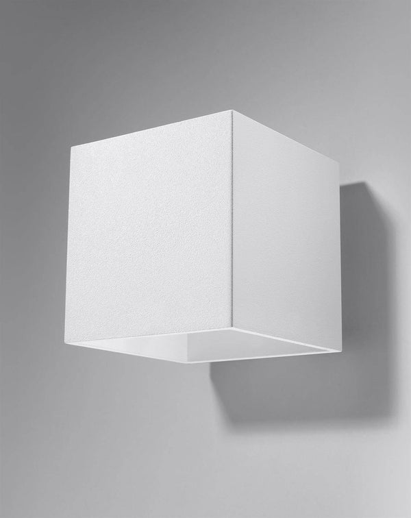 Vägglampa QUAD 1 Vit | SL.0059 | Svetrend