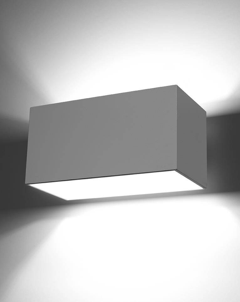Vägglampa QUAD MAXI Vit | SL.0525 | Svetrend