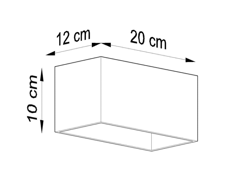 Vägglampa QUAD MAXI Vit | SL.0525 | Svetrend