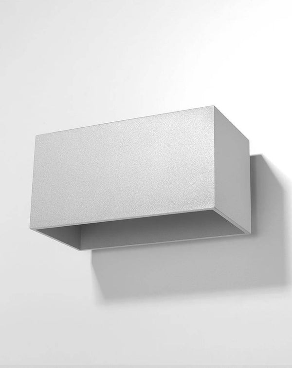 Vägglampa QUAD MAXI grey | SL.0526 | Svetrend