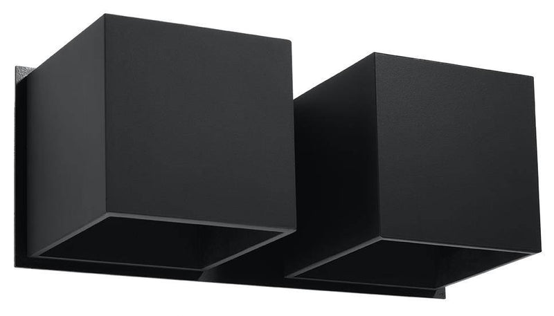 Vägglampa QUAD 2 Svart | SL.0657 | Svetrend