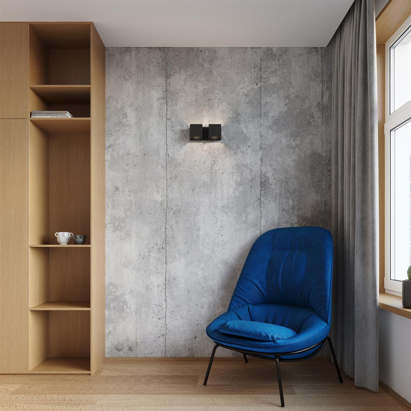 Vägglampa QUAD 2 Svart | SL.0657 | Svetrend