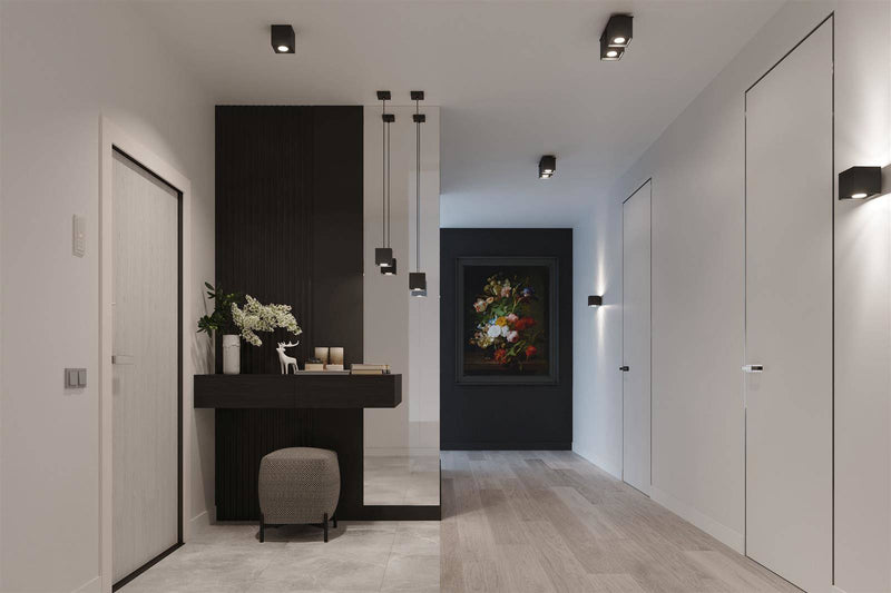 Taklampa QUAD 1 Svart | SL.0060 | Svetrend