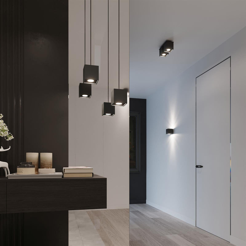 Taklampa QUAD 1 Svart | SL.0060 | Svetrend
