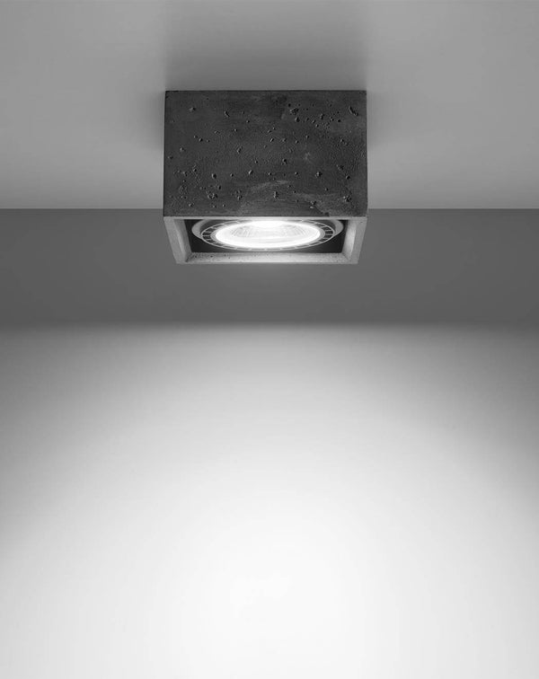 Taklampa QUATRO 1 concrete | SL.0883 | Svetrend