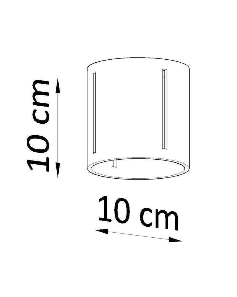 Taklampa INEZ Svart | SL.0356 | Svetrend