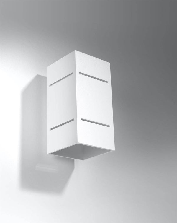 Vägglampa BLOCCO Vit | SL.0477 | Svetrend