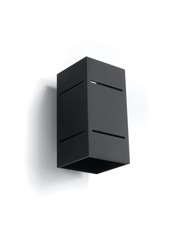 Vägglampa BLOCCO Svart | SL.0478 | Svetrend