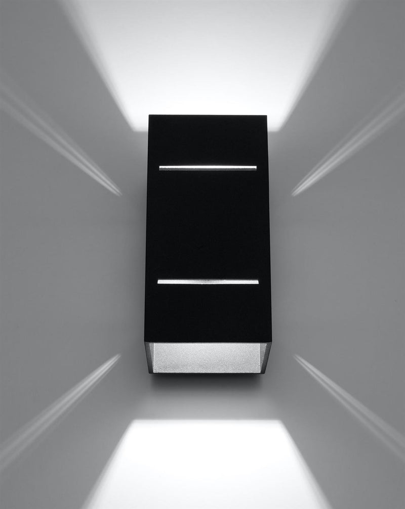 Vägglampa BLOCCO Svart | SL.0478 | Svetrend