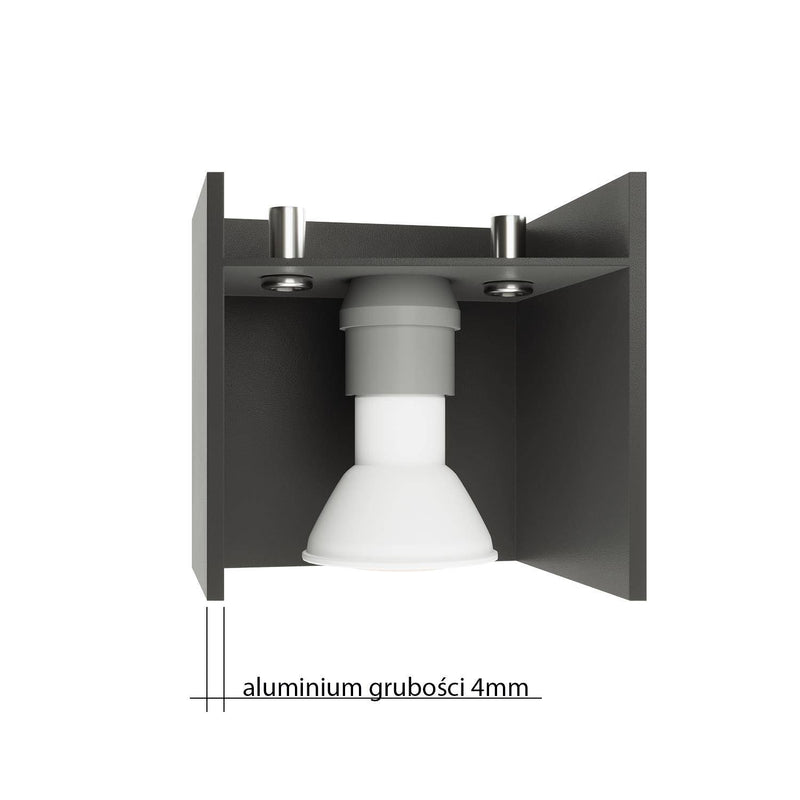 Vägglampa BLOCCO Svart | SL.0478 | Svetrend
