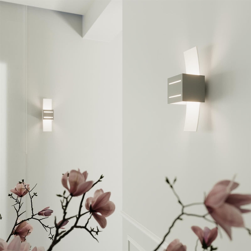 Vägglampa LORETO grey | SL.0202 | Svetrend