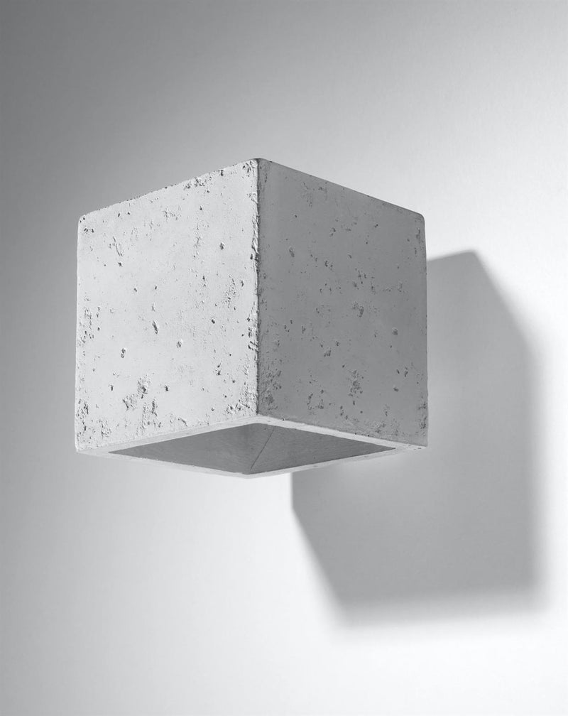 Vägglampa QUAD concrete | SL.0487 | Svetrend