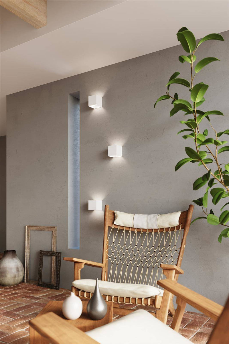 Vägglampa LUCA Vit LED IP54 | SL.0544 | Svetrend