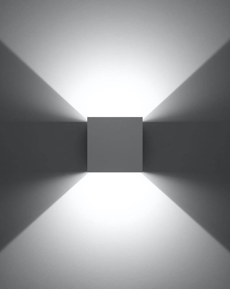 Vägglampa LUCA Vit LED IP54 | SL.0544 | Svetrend