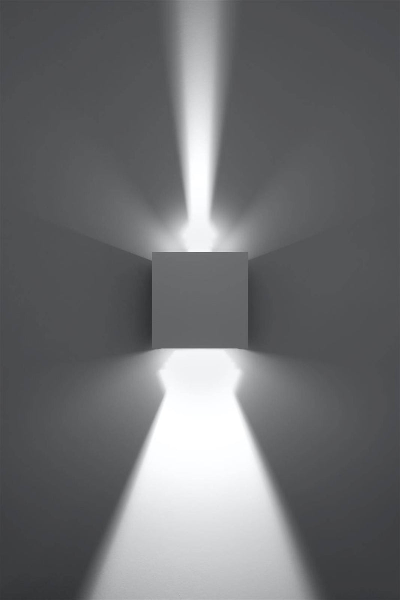 Vägglampa LUCA Vit LED IP54 | SL.0544 | Svetrend