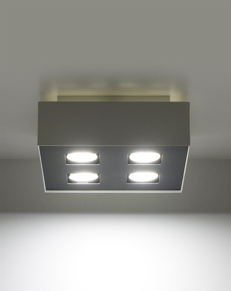 Taklampa MONO 4 Vit | SL.0069 | Svetrend