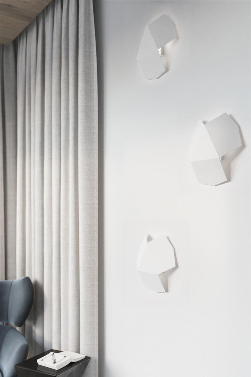 Vägglampa TRE Vit | SL.0424 | Svetrend