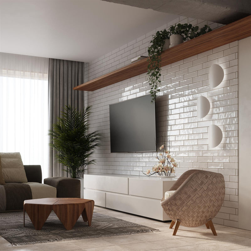 Vägglampa SENSES Vit | SL.0934 | Svetrend